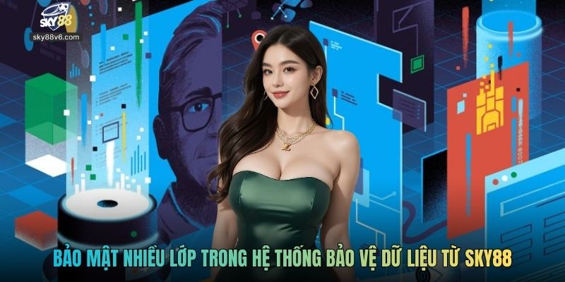 Bảo mật nhiều lớp trong hệ thống bảo vệ dữ liệu từ SKY88