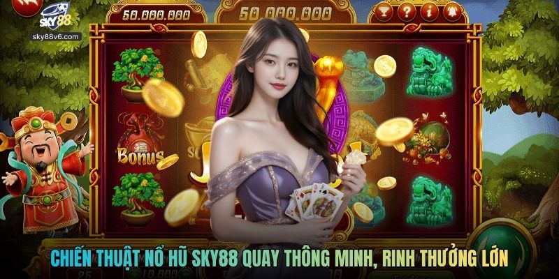 Chiến thuật nổ hũ Sky88 quay thông minh, rinh thưởng lớn