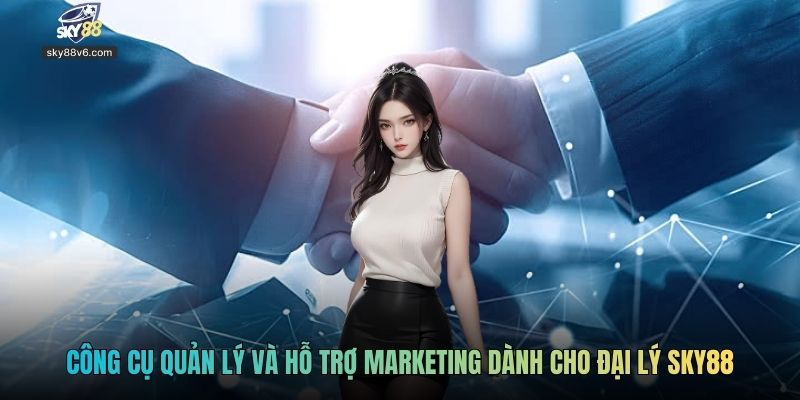 Công cụ quản lý và hỗ trợ marketing dành cho đại lý Sky88