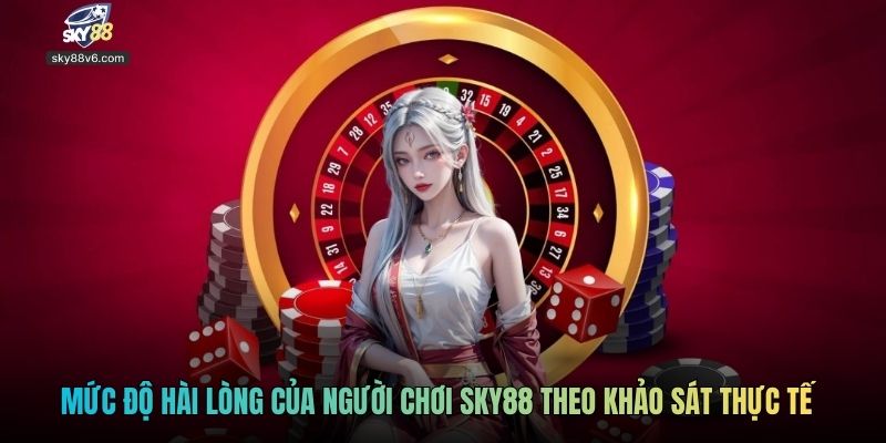 Mức độ hài lòng của người chơi Sky88 theo khảo sát thực tế